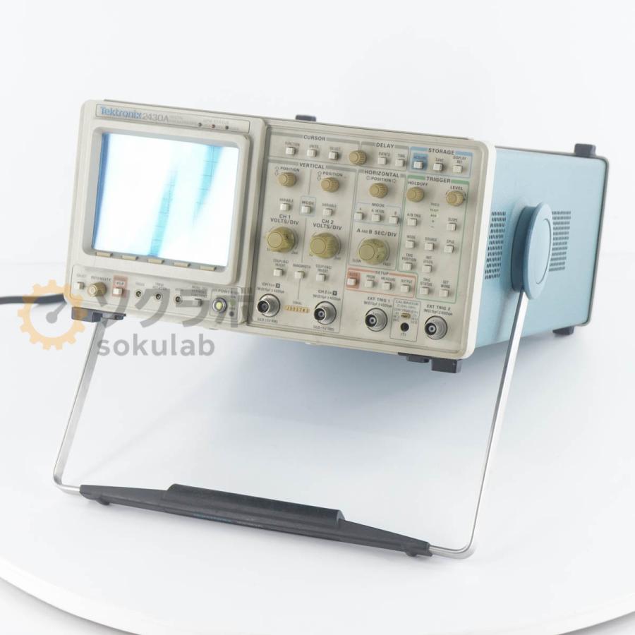 [JB]USED 保証なし Tektronix 2430A DIGITAL OSCILLOSCOPE デジタルオシロスコープ [07237-0196] |  | 01