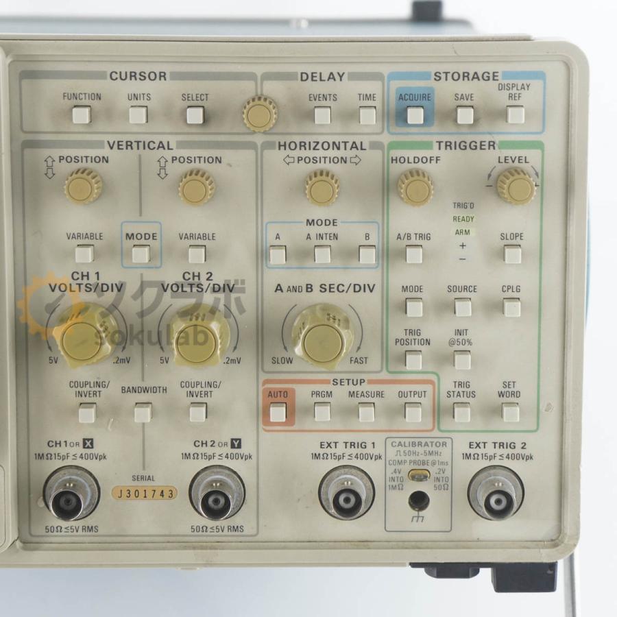 [JB]USED 保証なし Tektronix 2430A DIGITAL OSCILLOSCOPE デジタルオシロスコープ [07237-0196] |  | 04