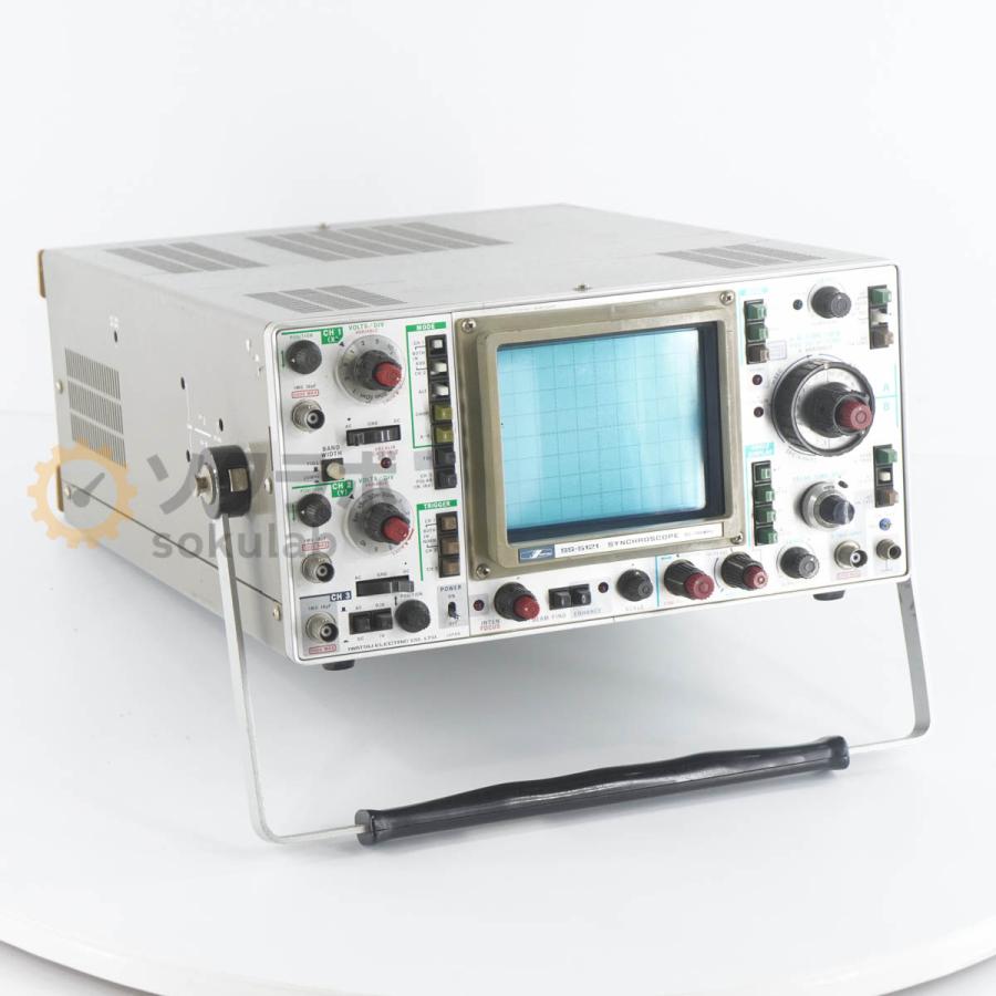 [JB]USED 保証なし IWATSU SS-5121 SYNCHROSCOPE OSCILLOSCOPE シンクロスコープ オシロスコープ DC-100MHz [07237-0203] | 