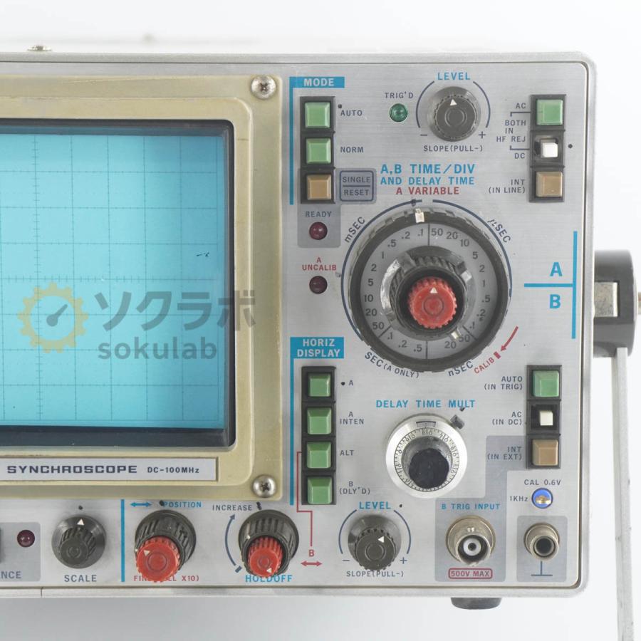 JB]USED 保証なし IWATSU SS-5121 SYNCHROSCOPE OSCILLOSCOPE シンクロ