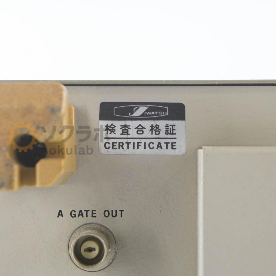 [JB]USED 保証なし IWATSU SS-5121 SYNCHROSCOPE OSCILLOSCOPE シンクロスコープ オシロスコープ DC-100MHz [07237-0203] |  | 07