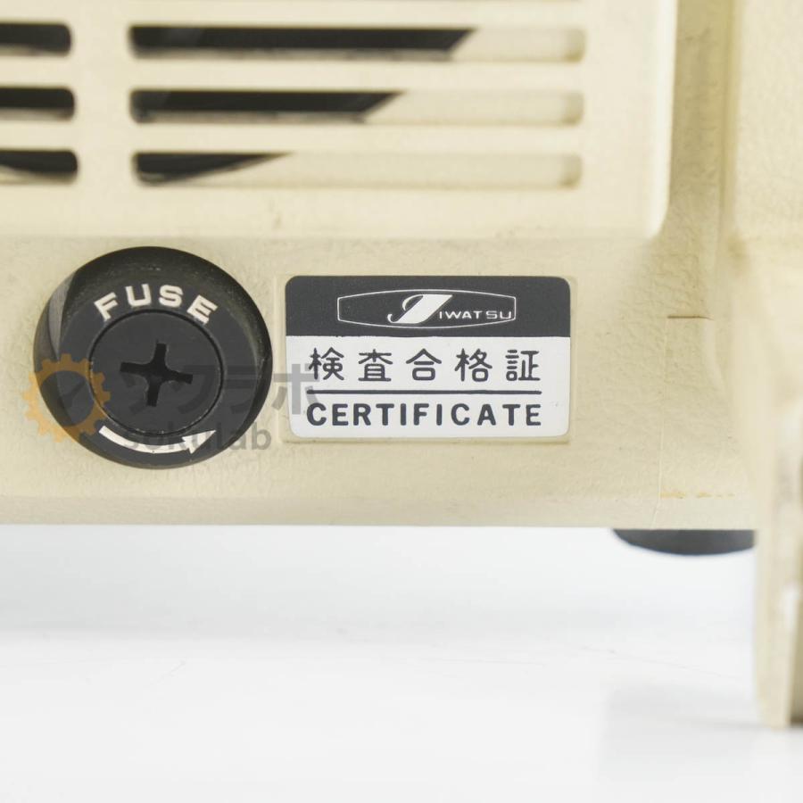 [JB]USED 保証なし IWATSU SS-7611 SYNCHROSCOPE OSCILLOSCOPE シンクロスコープ オシロスコープ 100MHz [07237-0225] |  | 17
