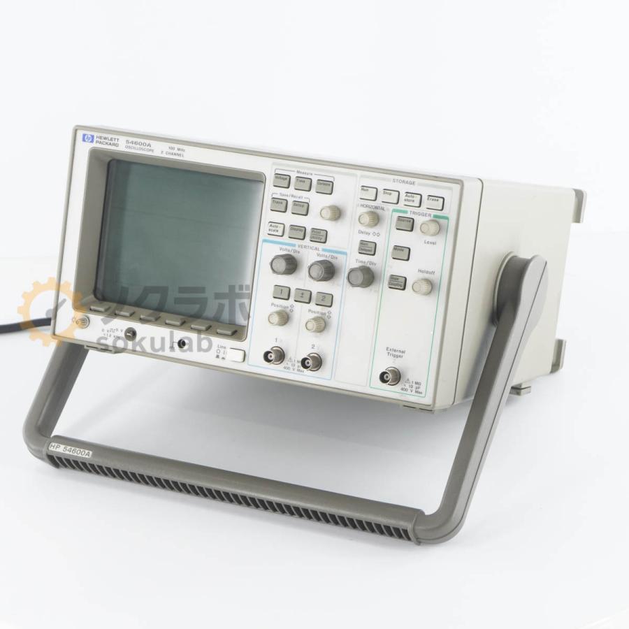 [JB]USED 保証なし hp 54600A OSCILLOSCOPE オシロスコープ 54650A 100MHz 2ch [07237 ...