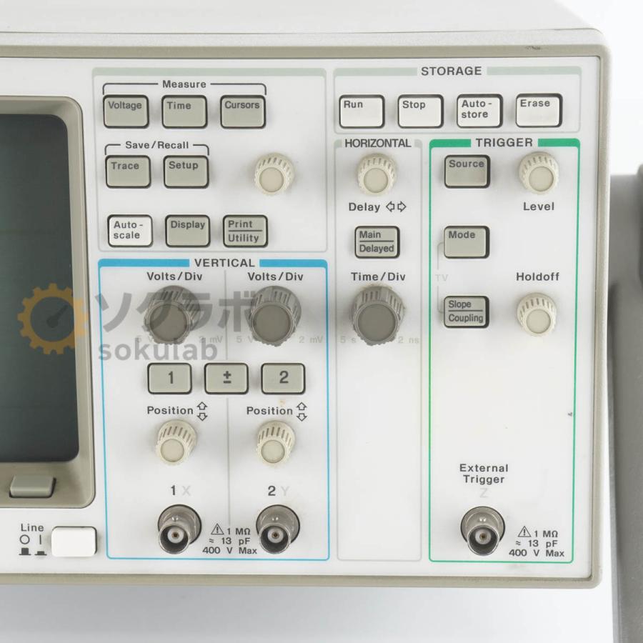 [JB]USED 保証なし hp 54600A OSCILLOSCOPE オシロスコープ 54650A 100MHz 2ch [07237 ...