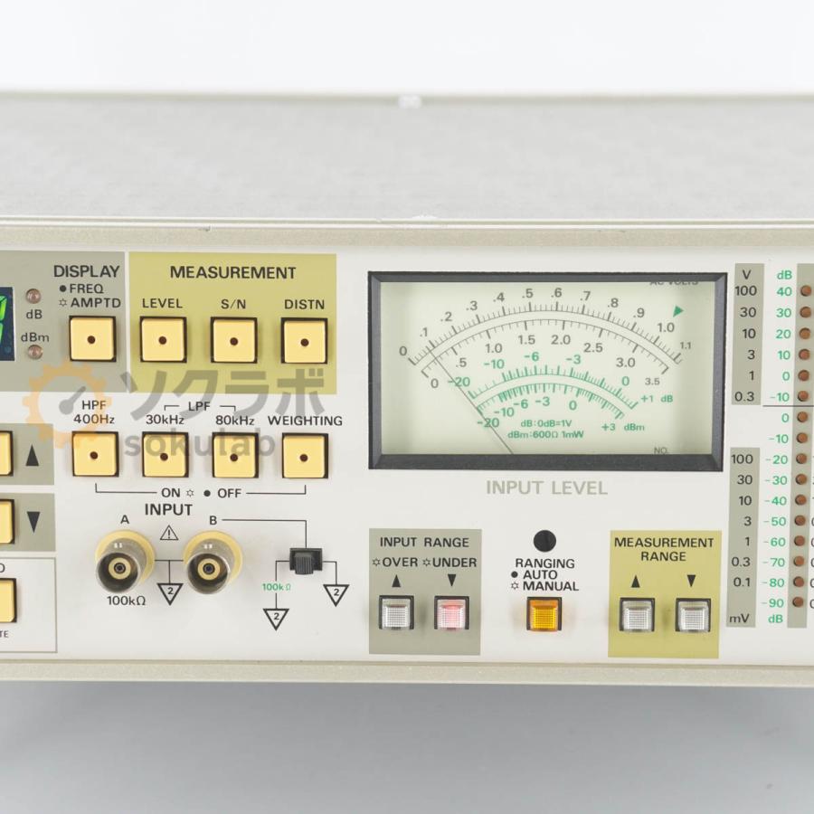 [DW]USED 8日保証 Panasonic VP-7721A AUDIO ANALYZER オーディオアナライザー [07237-0286] |  | 04