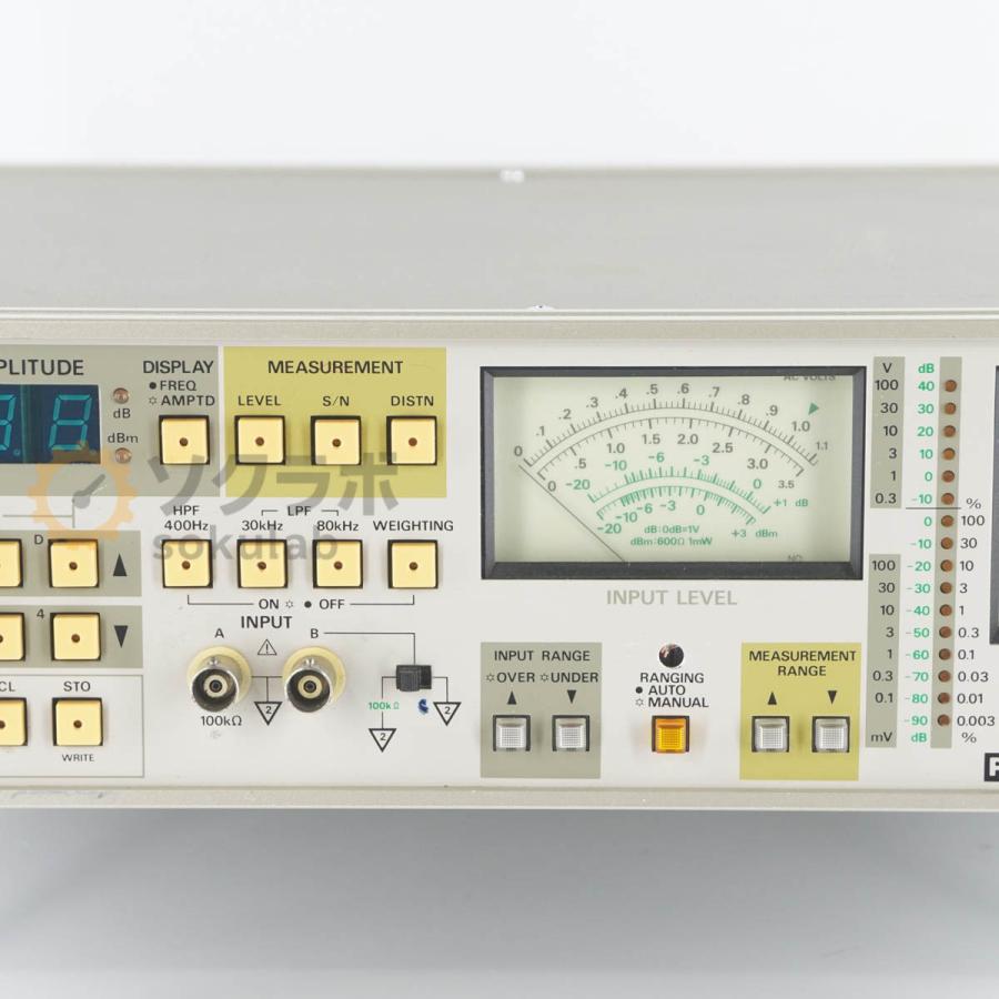 [JB]USED 保証なし Panasonic VP-7721A AUDIO ANALYZER オーディオアナライザー [07237-0287] |  | 04