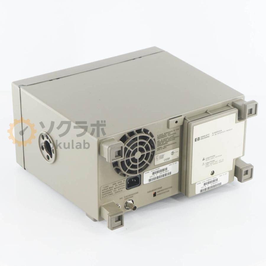 [JB]USED 保証なし hp 54600A OSCILLOSCOPE オシロスコープ 54650A 100MHz 2ch [07237-0305] |  | 11