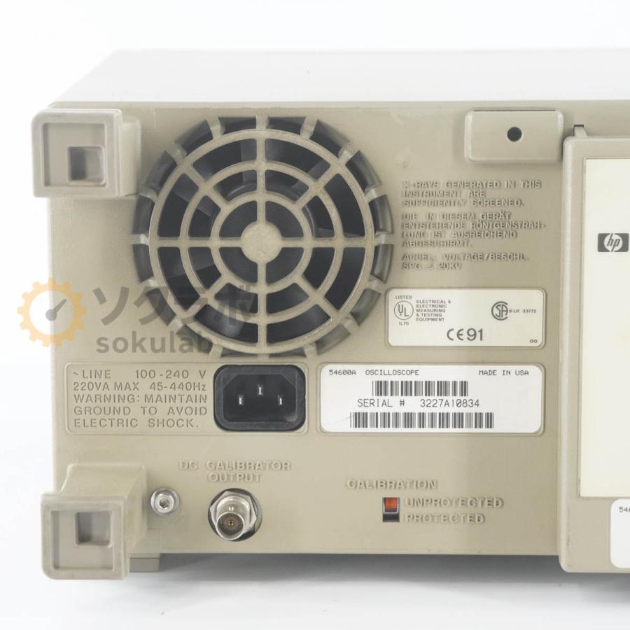 [JB]USED 保証なし hp 54600A OSCILLOSCOPE オシロスコープ 54650A 100MHz 2ch [07237-0305] |  | 12