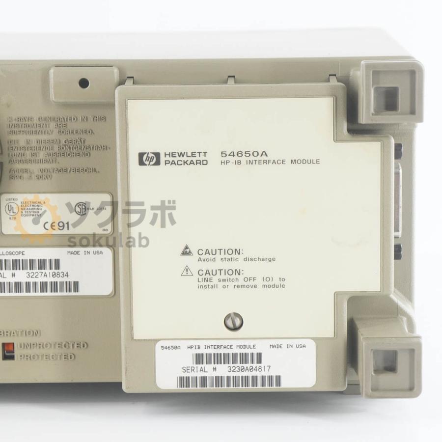 [JB]USED 保証なし hp 54600A OSCILLOSCOPE オシロスコープ 54650A 100MHz 2ch [07237-0305] |  | 13