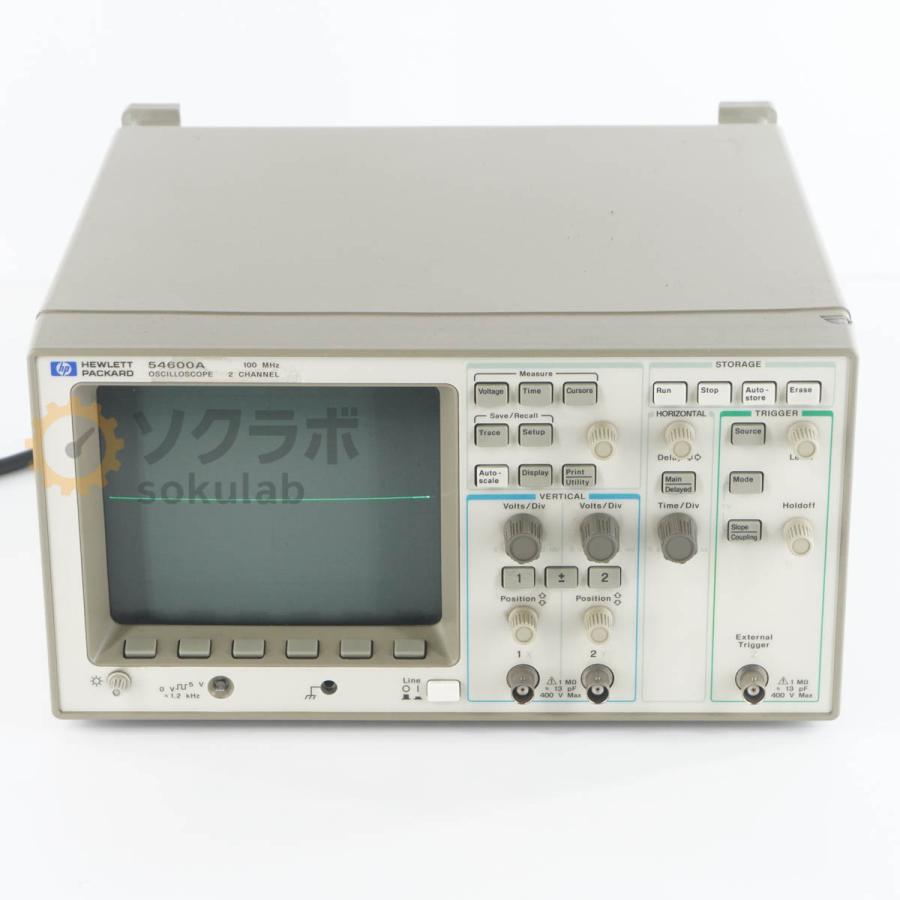 [JB]USED 保証なし hp 54600A OSCILLOSCOPE オシロスコープ 54650A 100MHz 2ch [07237-0305] |  | 02