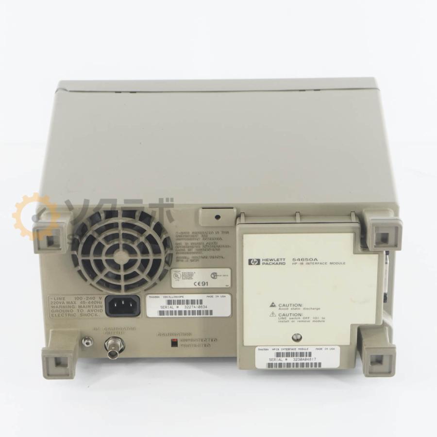 [JB]USED 保証なし hp 54600A OSCILLOSCOPE オシロスコープ 54650A 100MHz 2ch [07237-0305] |  | 06