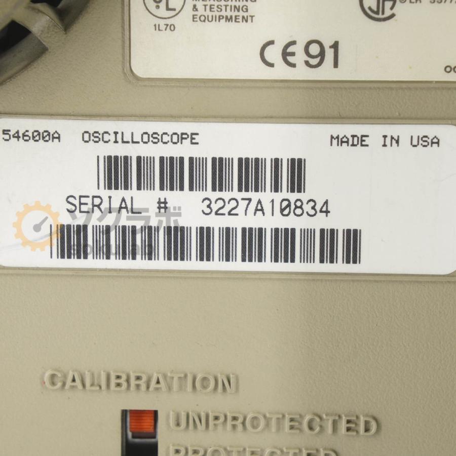 [JB]USED 保証なし hp 54600A OSCILLOSCOPE オシロスコープ 54650A 100MHz 2ch [07237-0305] |  | 07