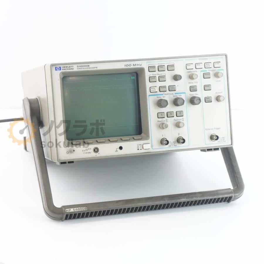 [JB]USED 保証なし hp 54600B OSCILLOSCOPE オシロスコープ OPT 001 54650A 100MHz [07237-0331] | 