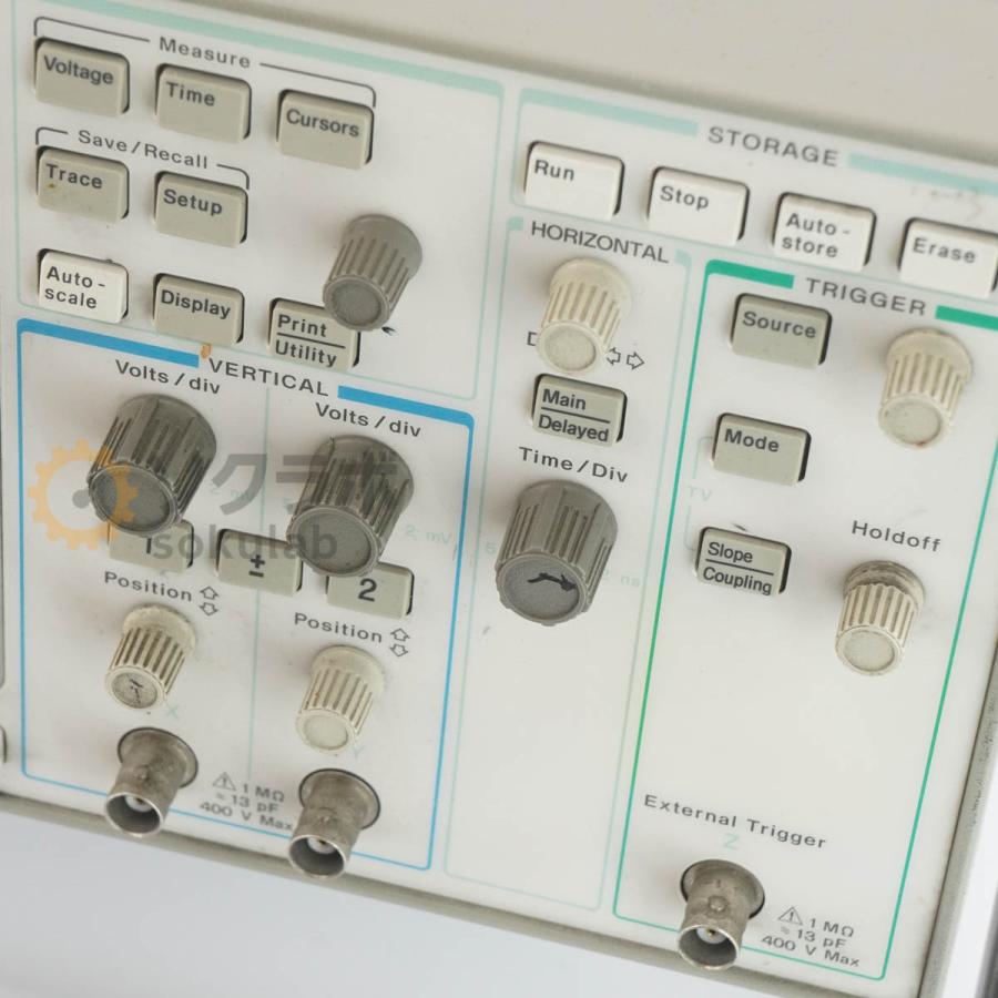 [JB]USED 保証なし hp 54600B OSCILLOSCOPE オシロスコープ OPT 001 54650A 100MHz [07237-0331] |  | 11