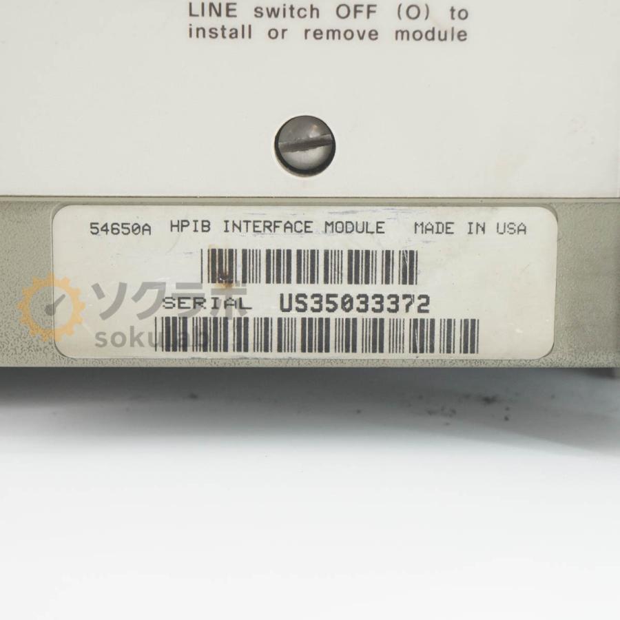 [JB]USED 保証なし hp 54600B OSCILLOSCOPE オシロスコープ OPT 001 54650A 100MHz [07237-0331] |  | 15