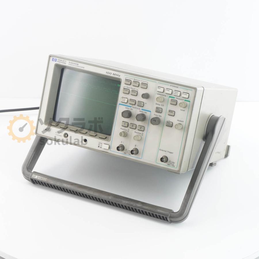 [JB]USED 保証なし hp 54600B OSCILLOSCOPE オシロスコープ OPT 001 54650A 100MHz [07237-0331] |  | 01