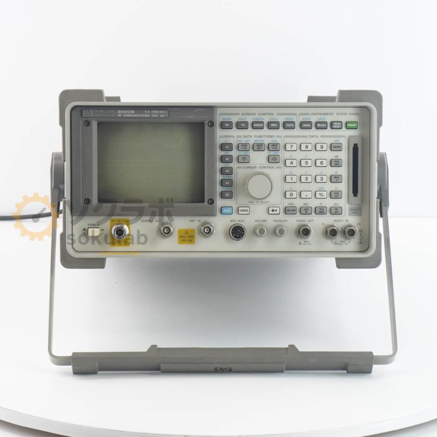 [DW]USED 8日保証 hp 8920B RF COMMUNICATIONS TEST SET RFコミュニケーションテストセット OPT ...
