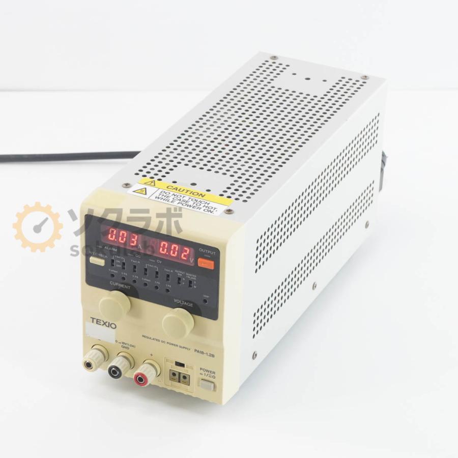 DW]USED 8日保証 TEXIO PA18-1.2B PAB-B REGULATED DC POWER SUPPLY