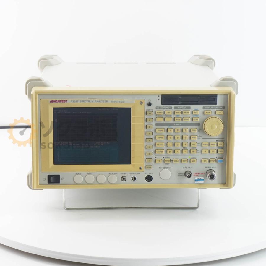 [DW]USED 8日保証 ADVANTEST R3267 スペアナ SPECTRUM ANALYZER スペクトラムアナライザー 100Hz ...