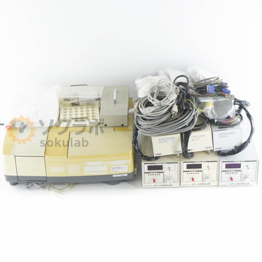 [DW]USED 8日保証 SHIMADZU UV-1700 PharmaSpec UV-VIS SPECTROPHOTOMETER 紫外可視 ...