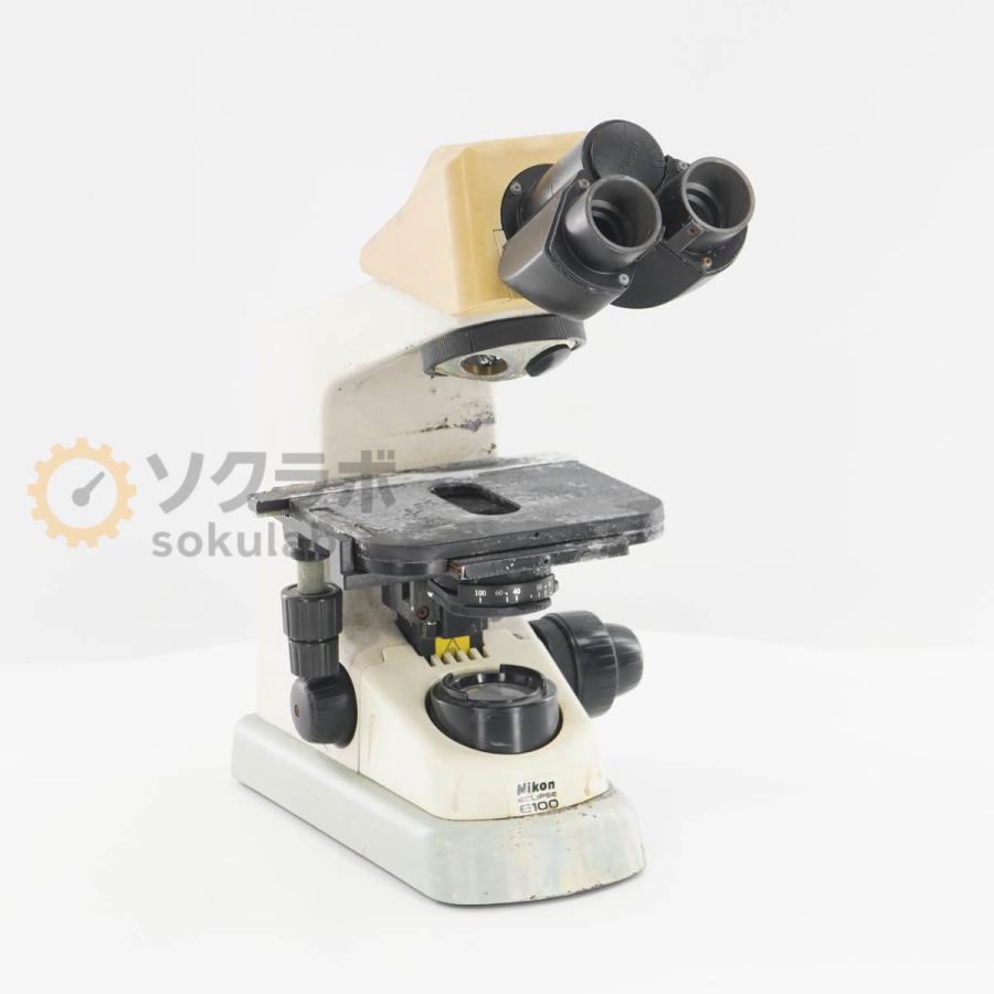 JB]USED 保証なし NIKON ECLIPSE E100 Microscope 顕微鏡 [07361-0003