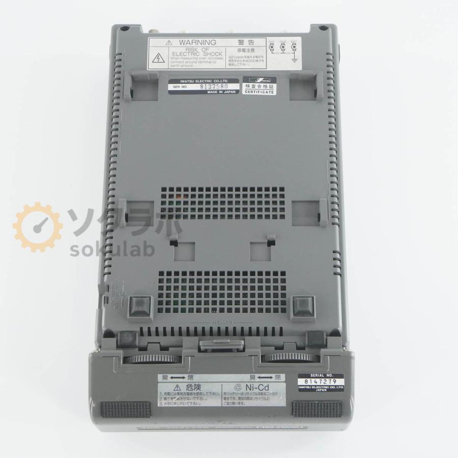 [DW]USED 8日保証 IWATSU DS-8710 簡測王 DIGITAL STORAGESCOPE OSCILLOSCOPE デジタル ...