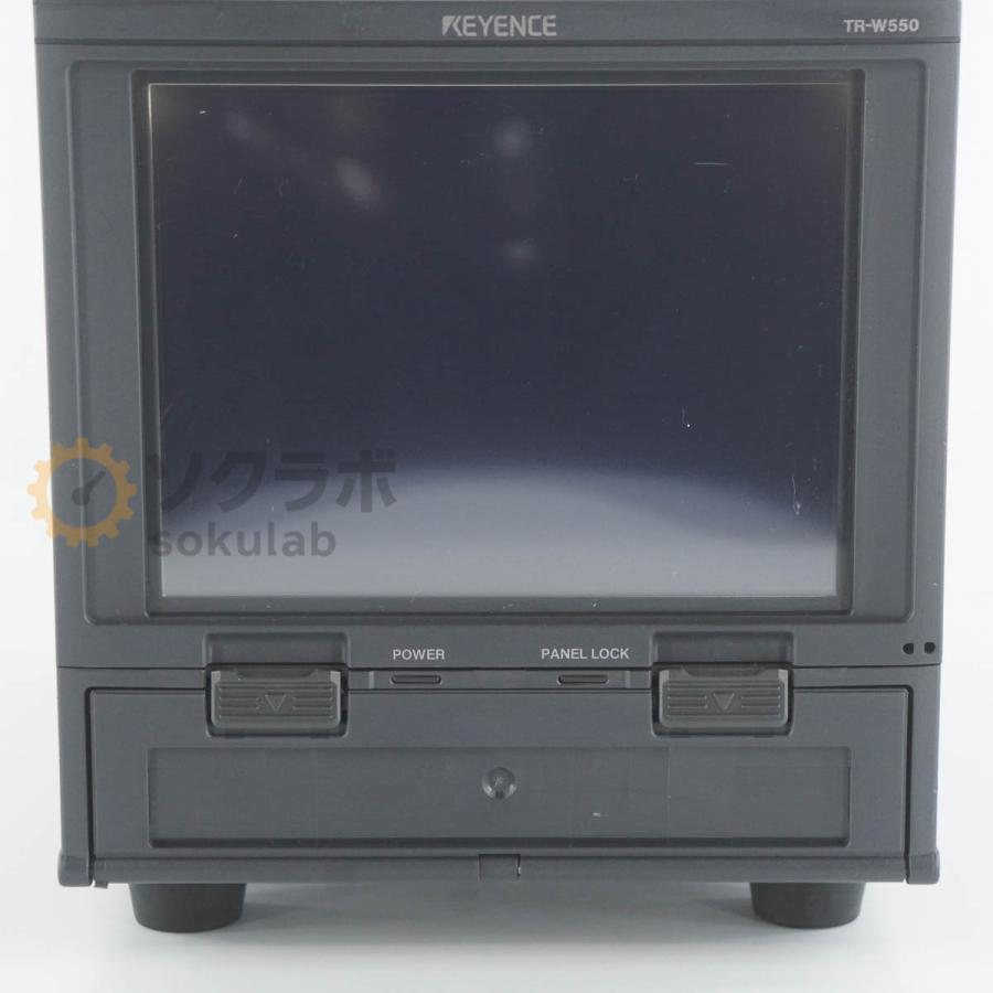 [JB]USED 保証なし KEYENCE TR-W550 Paperless Recorder タッチ型ペーパーレスレコーダー 記録計 5型 ...