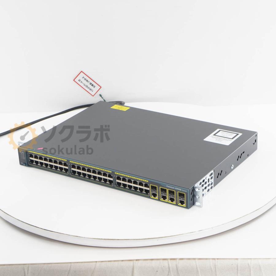 PG]USED 8日保証 CISCO WS-C2960G-48TC-L V06 Catalyst 2960G Series 