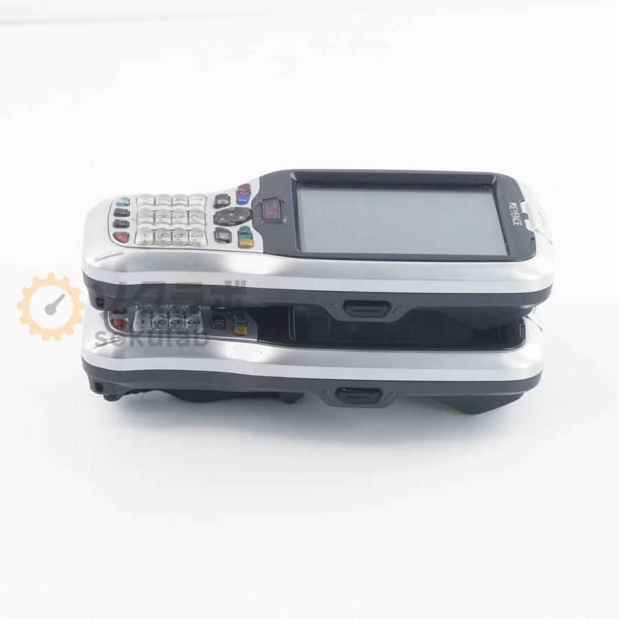 JB]USED 保証なし 2台セット KEYENCE BT-W100 ハンディターミナル 充電