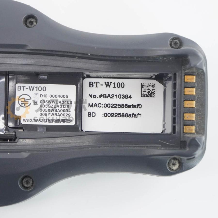 JB]USED 保証なし 2台セット KEYENCE BT-W100 ハンディターミナル 充電