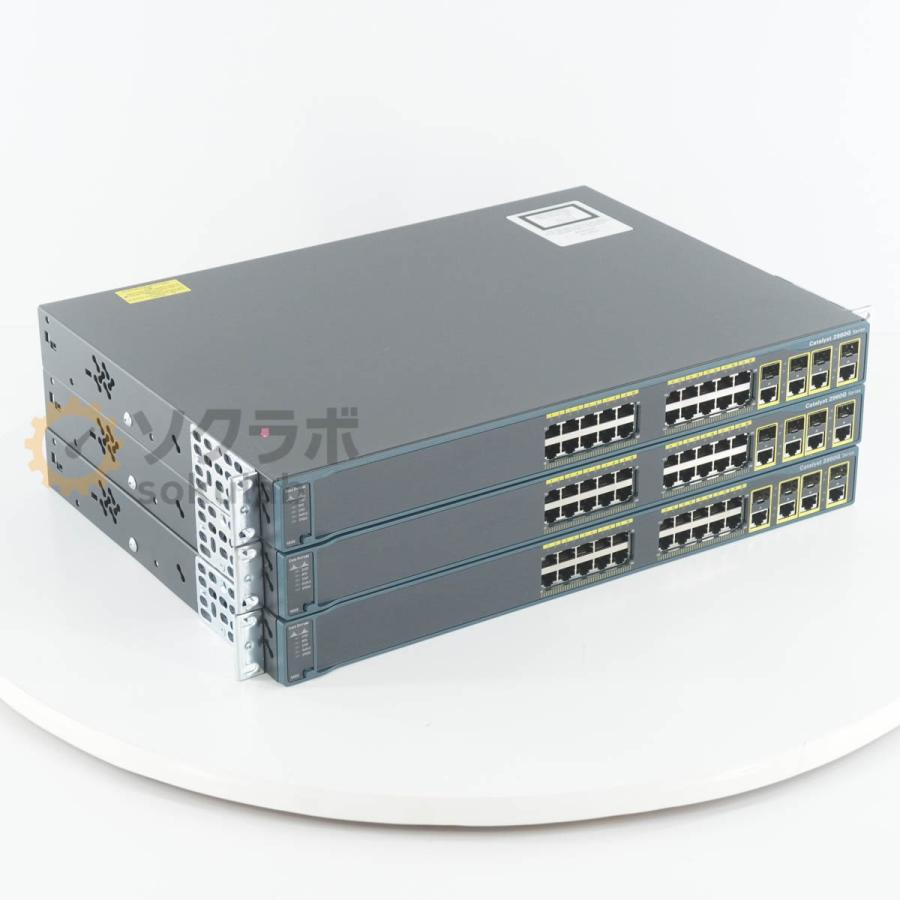 [PG]USED 8日保証 3台セット CISCO WS-C2960G-24TC-L V07 Catalyst 2960G Switch ...