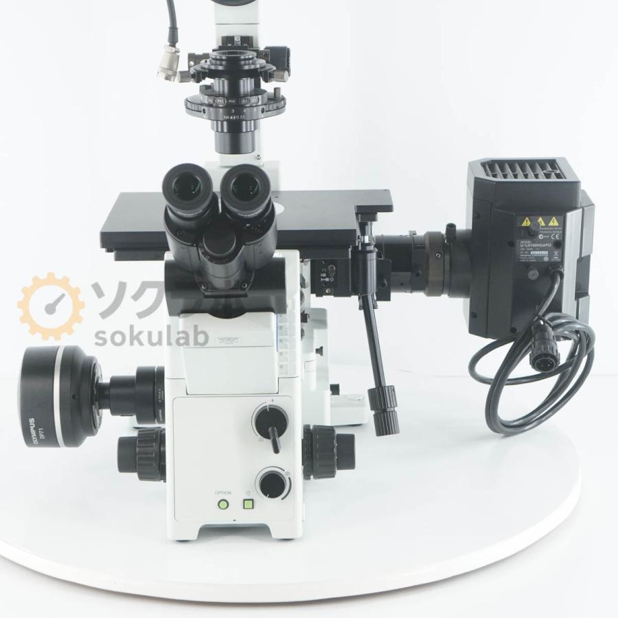 DW]USED 8日保証 OLYMPUS IX71S1F-3 IX71 Microscope 倒立型リサーチ