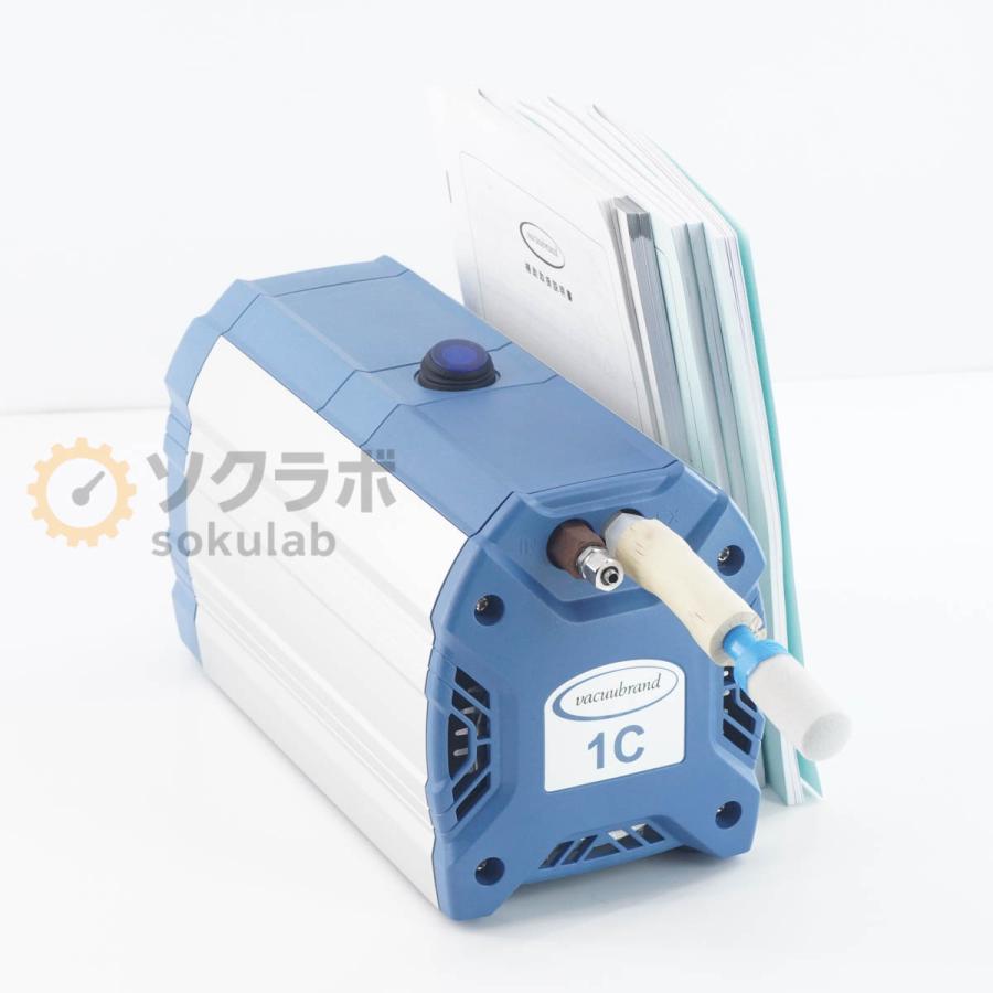 DW]USED 8日保証 vacuubrand ME 1C ME1C ダイヤフラム式真空ポンプ 