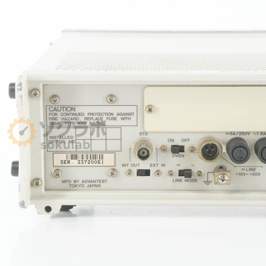 ADVANTEST R5362 周波数カウンター DW]USED 8日保証 12/2022CAL ADVANTEST R5362 FREQUENCY COUNTER