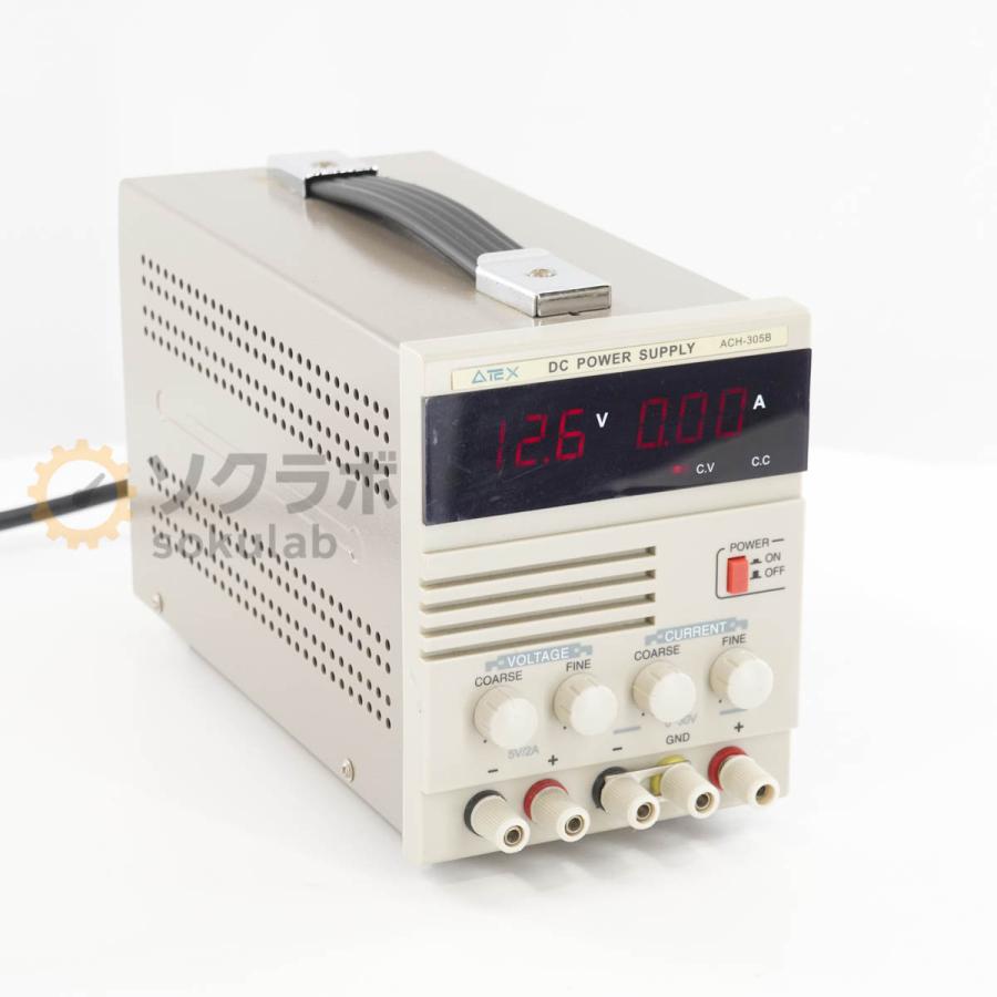 JB]USED 保証なし ATEX ACH-305B DC POWER SUPPLY 2電圧デジタル直流