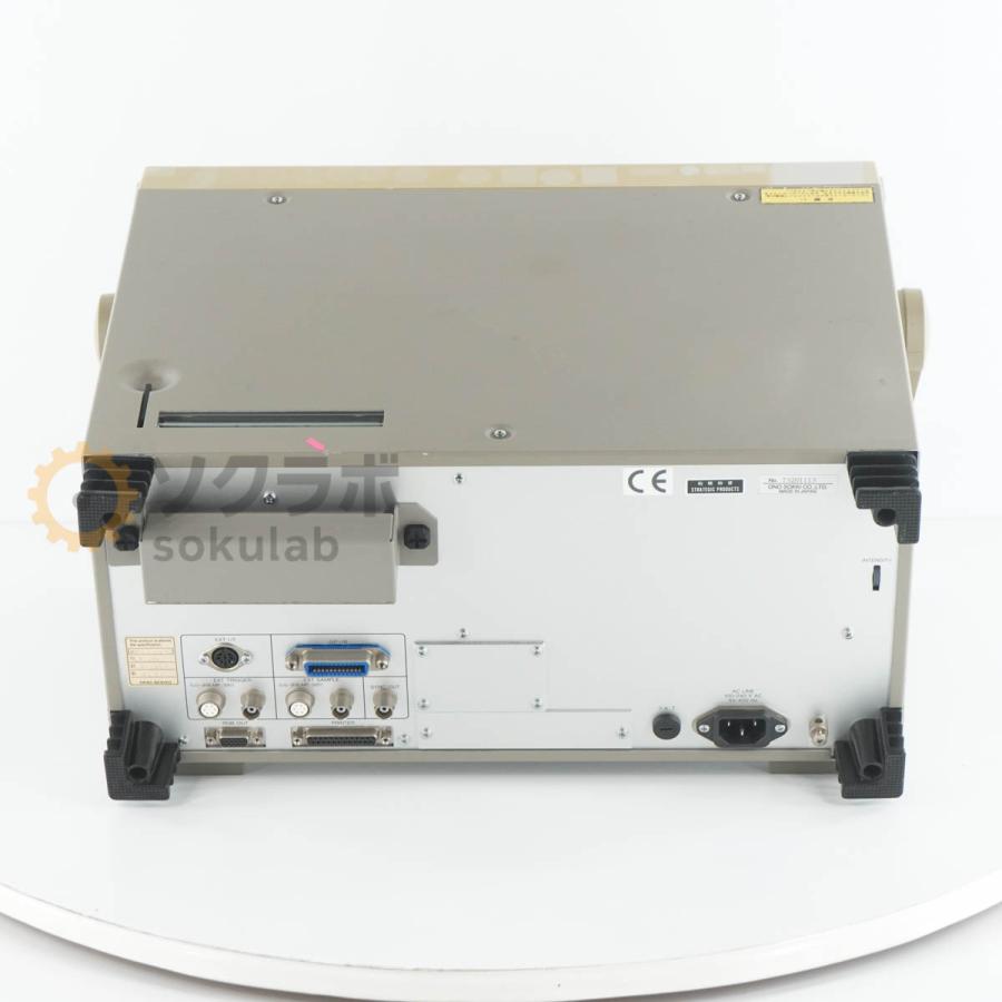 DW]USED 8日保証 ONO SOKKI CF-5220 Multi-Purpose FFT Analyzer