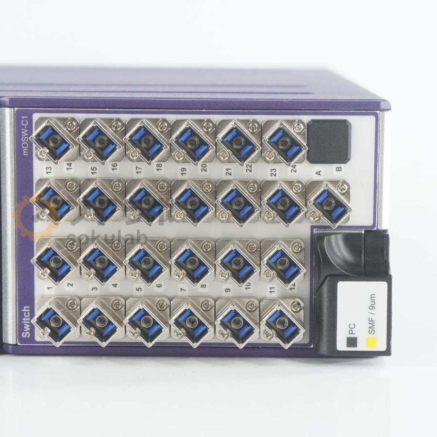 [DW]USED 8日保証 VIAVI MAP220CX-A MOSW-C111C024B0-M100-MSC Optical Switch ...