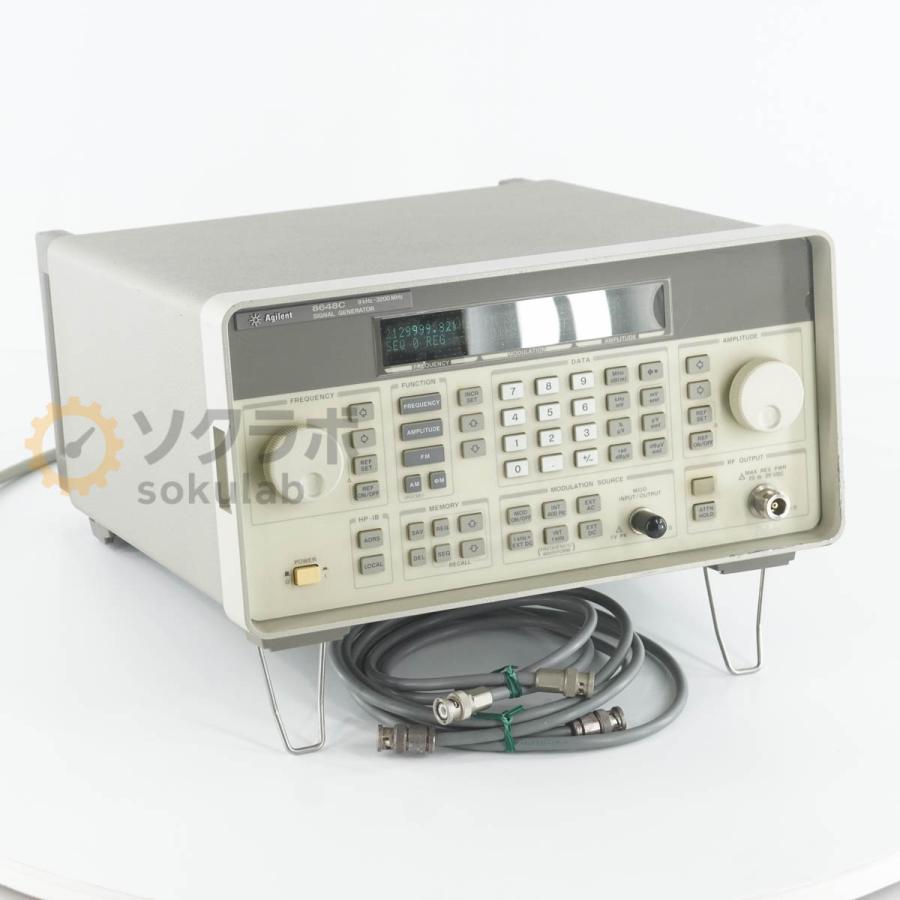 [DW]USED 8日保証 Agilent 8648C SIGNAL GENERATOR シンセサイズド信号発生器 シグナルジェネレーター ...