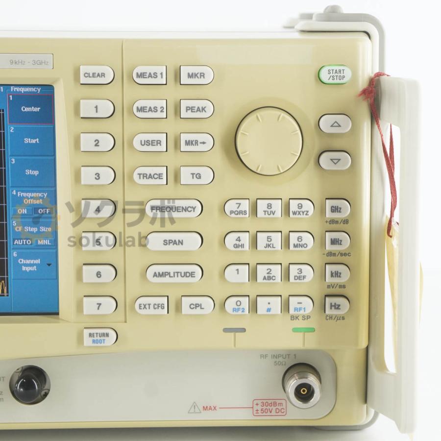 [DW]USED 8日保証 セルフテストOK ADVANTEST U3741 SPECTRUM ANALYZER スペクトラムアナライザー ...