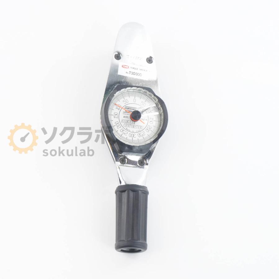 PG]USED 8日保証 TONE T3D300 DIAL TYPE TORQUE WRENCH ダイヤル形 ト