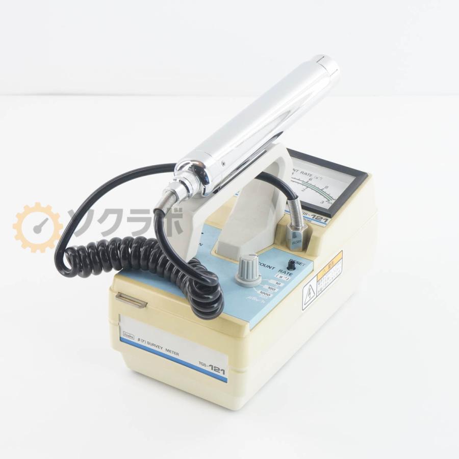 [DW]USED 8日保証 11/2021CAL ALOKA TGS-121 β (γ) -RAY GM SURVEY METER GM ...