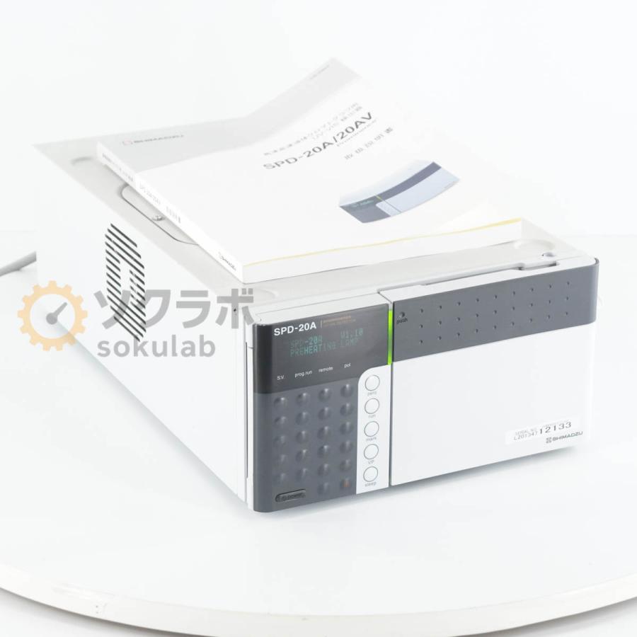 DW]USED 8日保証 SHIMADZU SPD-20A prominence HPLC UV/VIS DETECTOR 