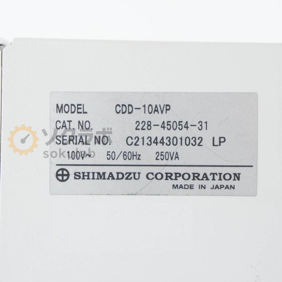DW]USED 8日保証 SHIMADZU CDD-10AVP HPLC IC CONDUCTIVITY DETECTOR