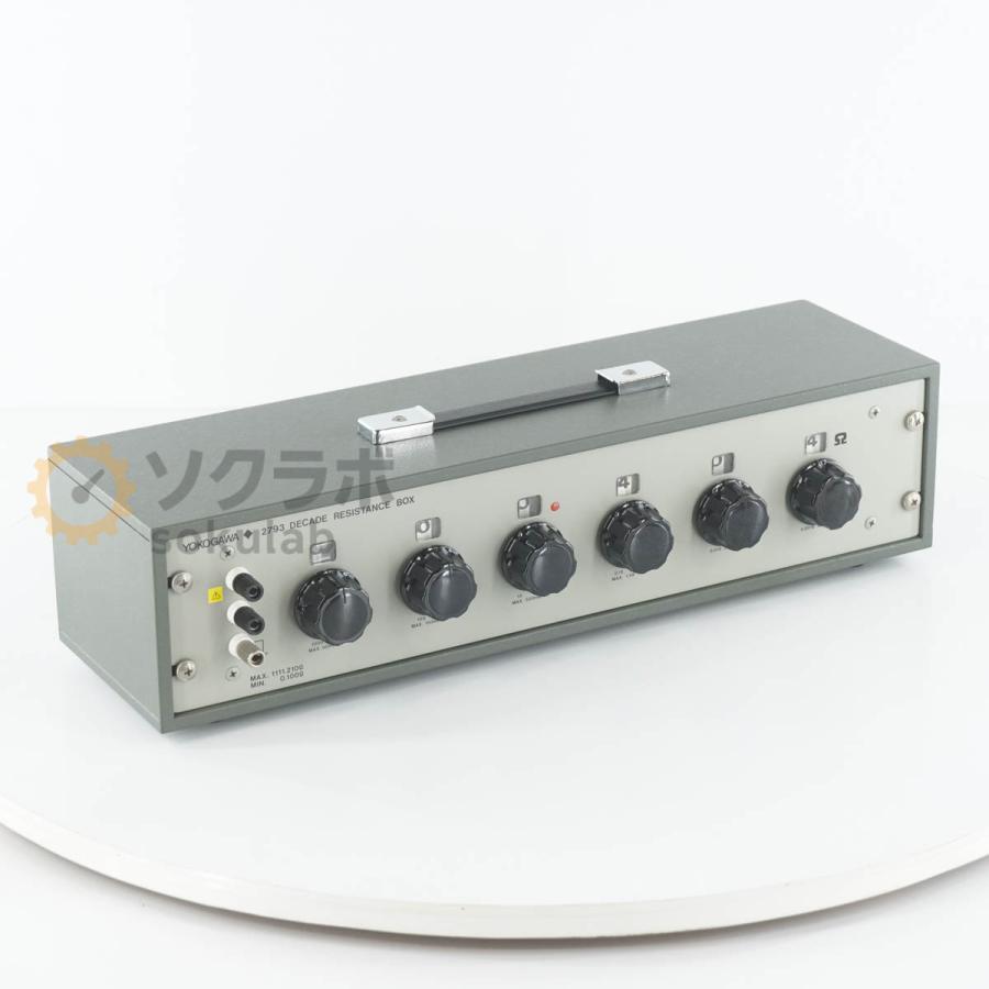 新品未使用　d.i.a トップス DW]USED 8日保証 YOKOGAWA 2793 279301 DECADE RESISTANCE BOX 6