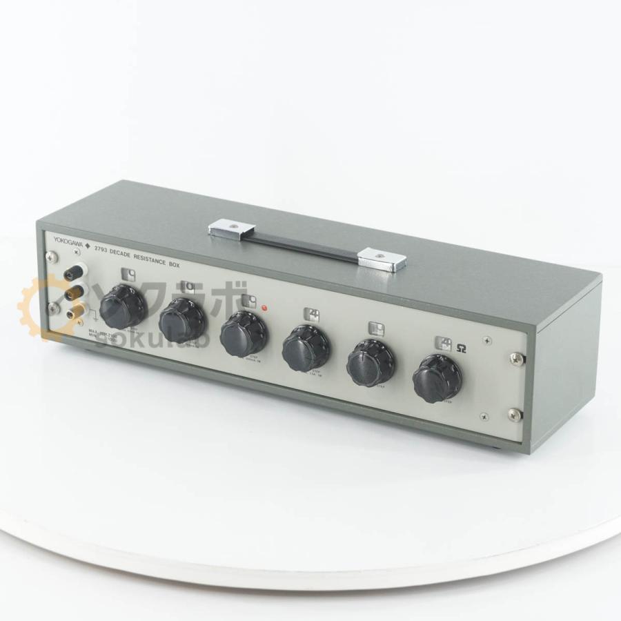 DW]USED 8日保証 YOKOGAWA 2793 279301 DECADE RESISTANCE BOX 6