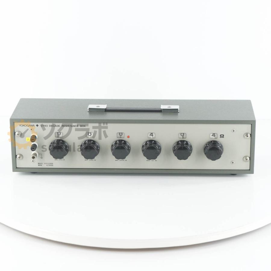 DW]USED 8日保証 YOKOGAWA 2793 279301 DECADE RESISTANCE BOX 6