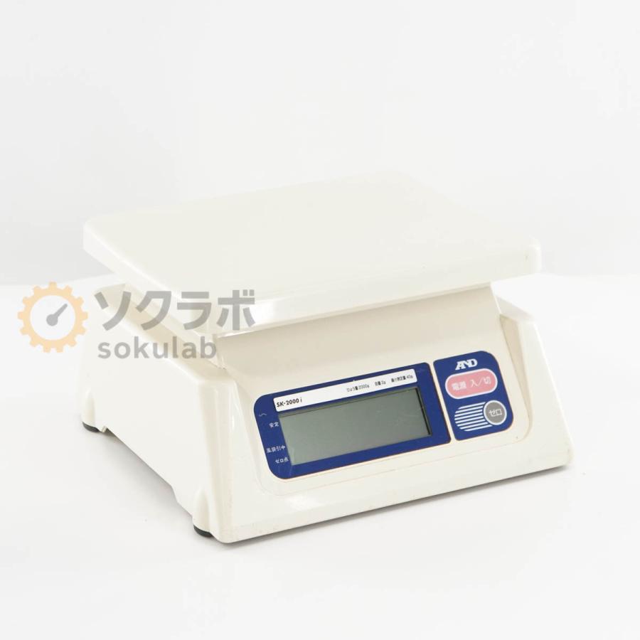 DW]USED 8日保証 2011年製 A＆D SK-2000i SK-i Digital Scale デジタル
