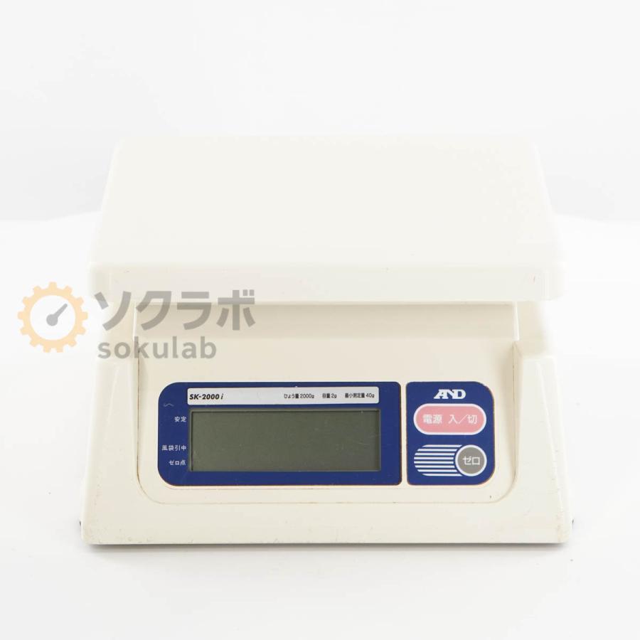 DW]USED 8日保証 2011年製 A＆D SK-2000i SK-i Digital Scale デジタル