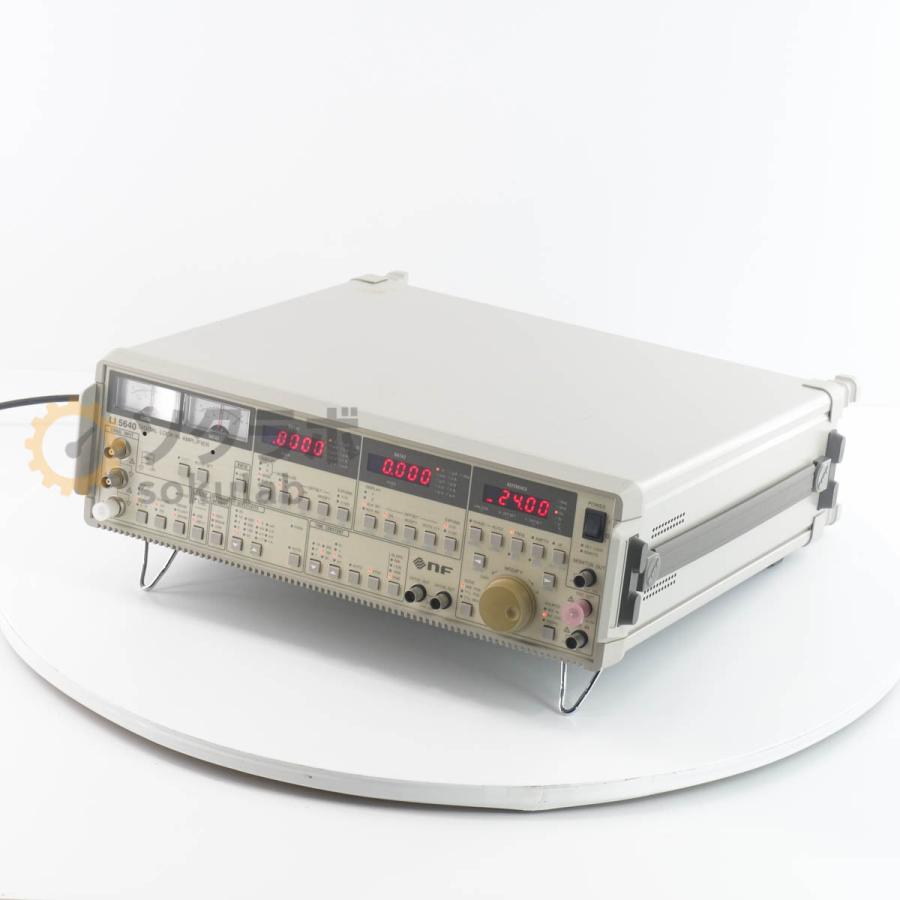 [DW]USED 8日保証 NF LI 5640 LI5640 LI5600 DIGITAL LOCK-IN AMPLIFIER デジタル ...