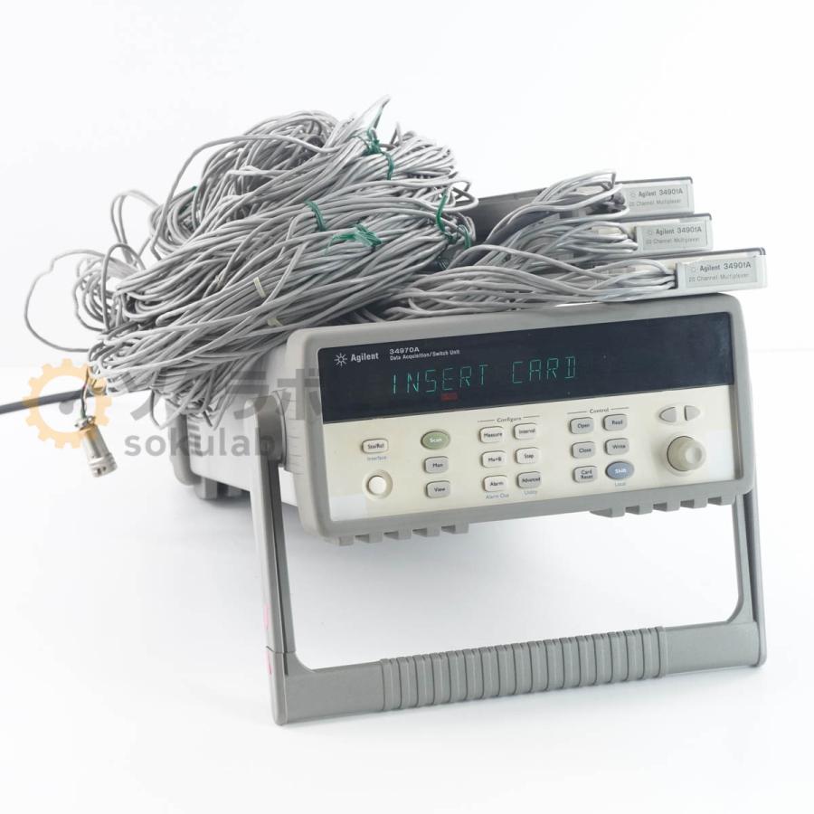 DW]USED 8日保証 Agilent 34970A Data Acquisition/Switch Unit データ 